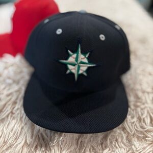 Seattle Mariners New Era On Field Diamond Era 59FIFTY Fitted Hat - Navy